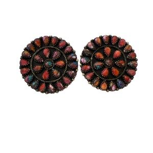 Multicolor Mosaic Earrings